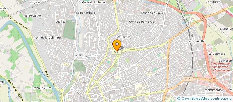 localisation de l'entreprise TERRE DE RUNNING BEZIERS  BEZIERS