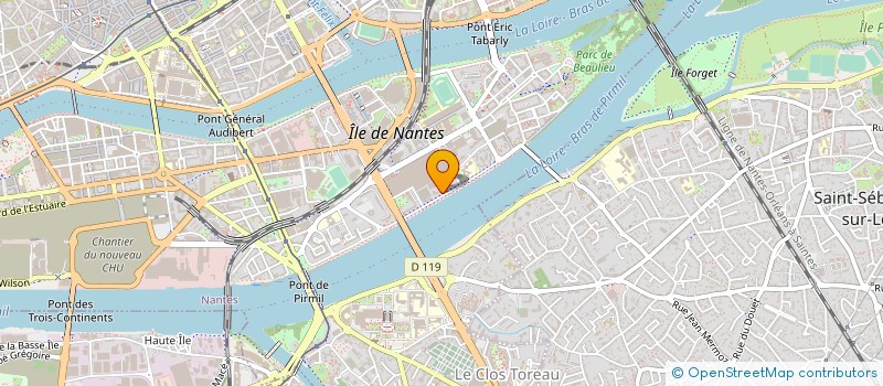 localisation de l'entreprise TERRE DE SCENE à NANTES