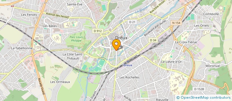 localisation de l'entreprise TERRE DE SCENE à DREUX