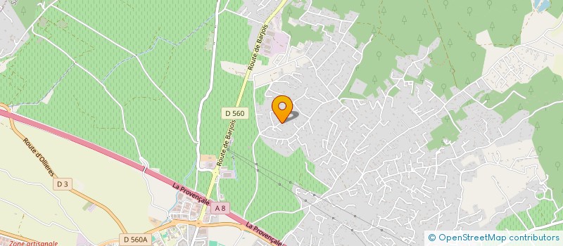 localisation de l'entreprise TERRE DE SCENE à SAINT-MAXIMIN-LA-SAINTE-BAUME