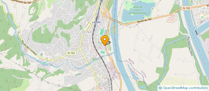 localisation de l'entreprise TERRE DE SENS 07  LE TEIL