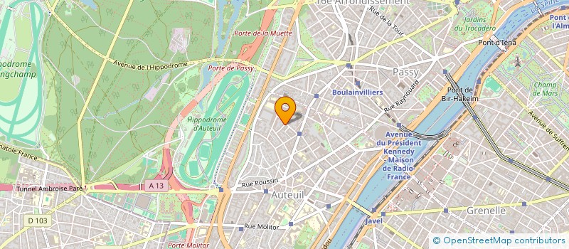 localisation de l'entreprise TERRE DE SIENNE  PARIS