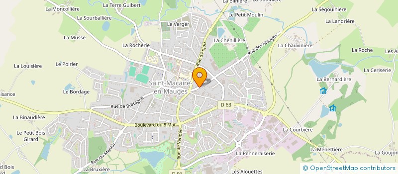 localisation de l'entreprise TERRE DE SIENNE à SEVREMOINE