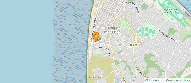 localisation de l'entreprise TERRE DE SOLEIL à LE TOUQUET-PARIS-PLAGE