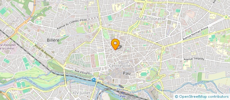 localisation de l'entreprise TERRE DE TISSERINS à PAU