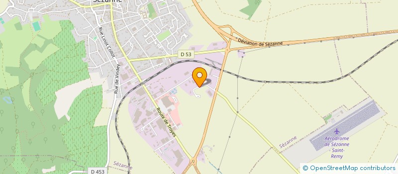 localisation de l'entreprise TERRE DE VERS  SEZANNE