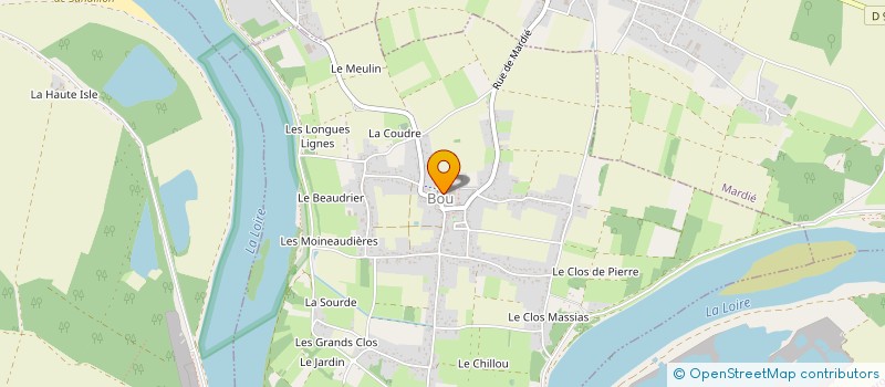 localisation de l'entreprise TERRE DE VIGNE  BOU