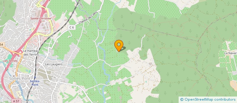 localisation de l'entreprise TERRE DE VIGNES  SOLLIES-PONT