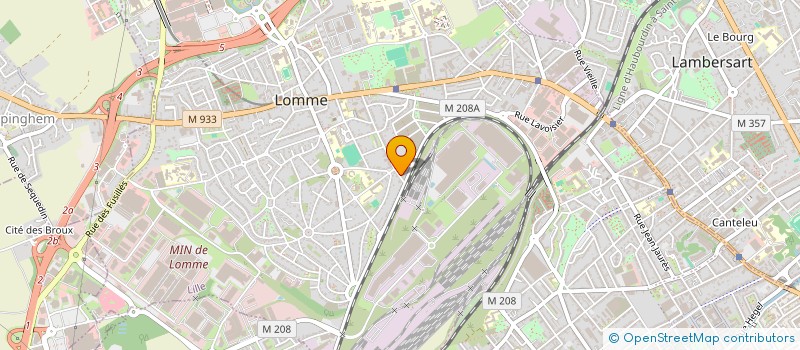localisation de l'entreprise TERRE DECH'TI à LILLE