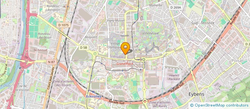 localisation de l'entreprise TERRE DES FEMMES DU MONDE à GRENOBLE
