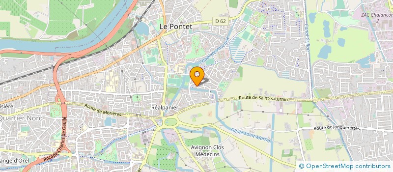 localisation de l'entreprise TERRE DES FRERES  LE PONTET