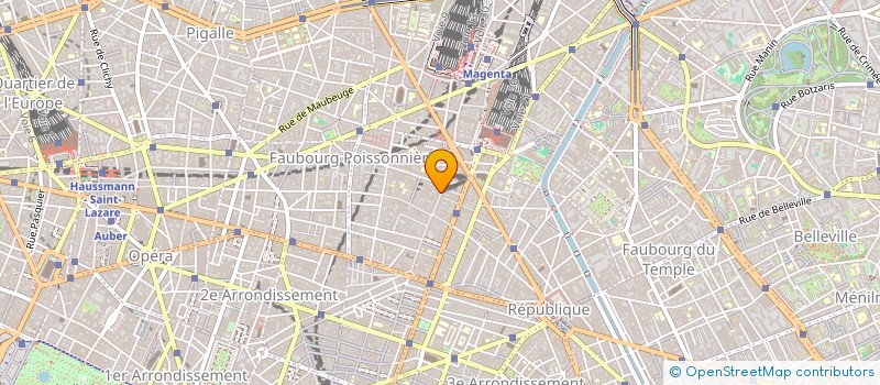 localisation de l'entreprise TERRE DES HOMMES  PARIS