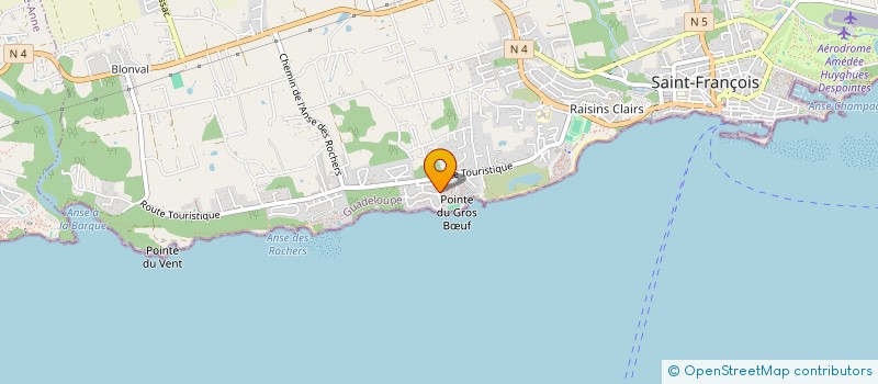 localisation de l'entreprise TERRE DES ILES à SAINT-FRANCOIS