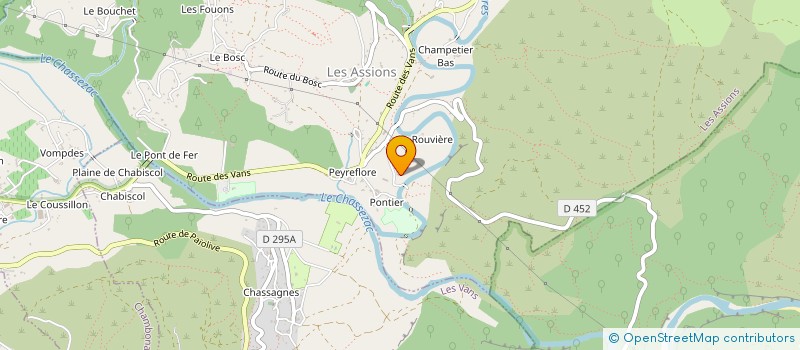 localisation de l'entreprise TERRE DES LOUVES à LES ASSIONS