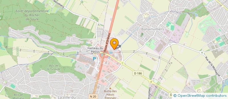 localisation de l'entreprise TERRE DES SENS  BALLAINVILLIERS