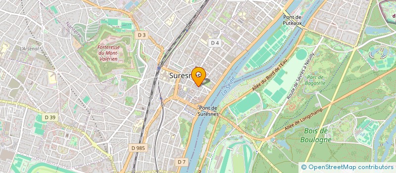 localisation de l'entreprise TERRE DES SENS'CIEL à SURESNES