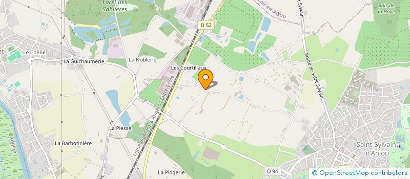localisation de l'entreprise TERRE DEVELOPPEMENT  VERRIERES-EN-ANJOU