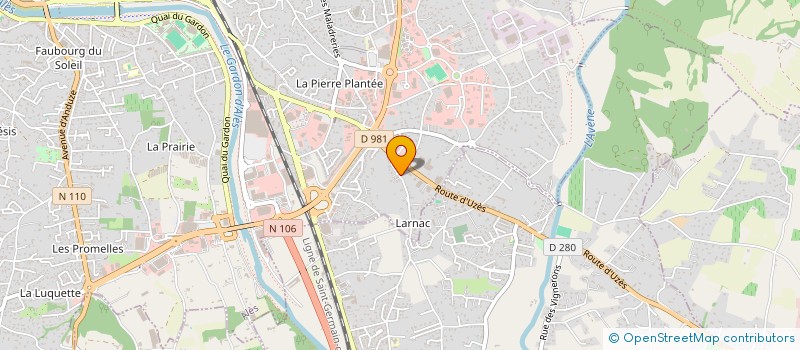 localisation de l'entreprise TERRE DROIT DEVANT  ALES