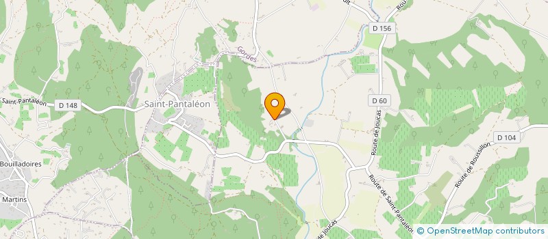 localisation de l'entreprise TERRE DU LUBERON  GOULT