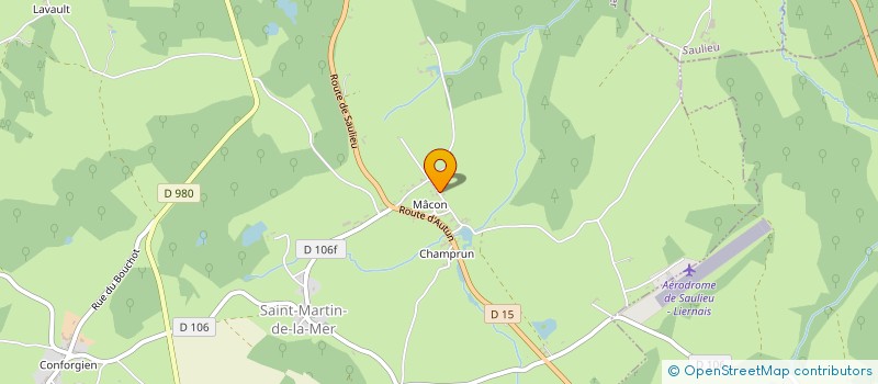 localisation de l'entreprise TERRE DU MORVAN  SAINT-MARTIN-DE-LA-MER