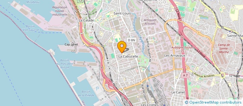 localisation de l'entreprise TERRE DU RIRE à MARSEILLE