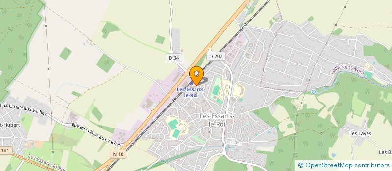 localisation de l'entreprise TERRE DU ROI IMMOBILIER  LES ESSARTS-LE-ROI