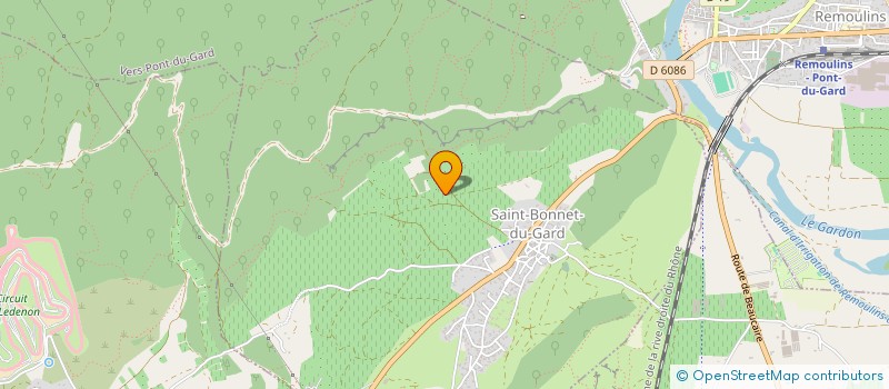 localisation de l'entreprise TERRE DU SABLAS  SAINT-BONNET-DU-GARD