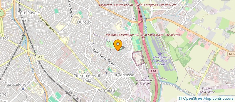 localisation de l'entreprise TERRE DU SUD à TOULOUSE