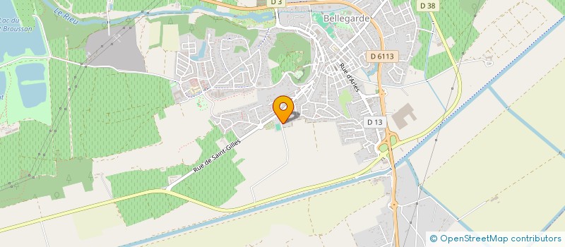 localisation de l'entreprise TERRE DU SUD à BELLEGARDE