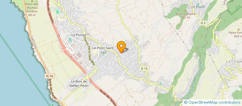 localisation de l'entreprise TERRE DU SUD CONSTRUCTION à SAINT-LEU