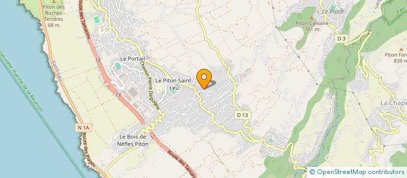 localisation de l'entreprise TERRE DU SUD IMMO FRANCE à SAINT-LEU