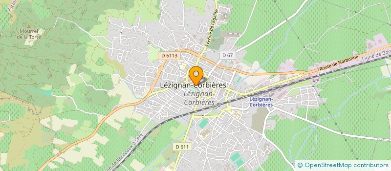 localisation de l'entreprise TERRE DU SUD IMMOBILIER à LEZIGNAN-CORBIERES