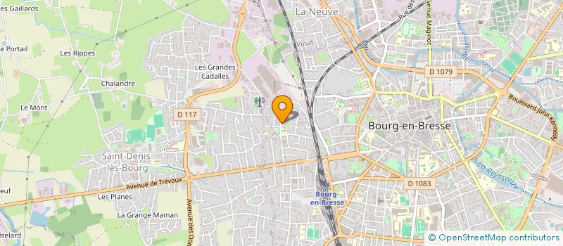 localisation de l'entreprise TERRE EN COULEURS à BOURG-EN-BRESSE