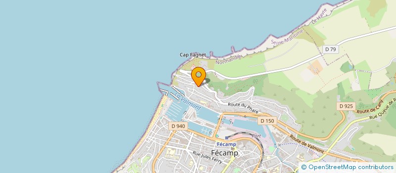 localisation de l'entreprise TERRE EN VUE  FECAMP