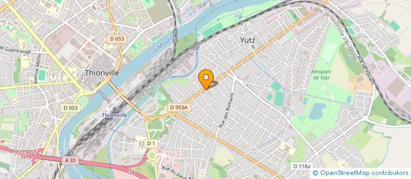 localisation de l'entreprise TERRE ET BAMBOU à YUTZ