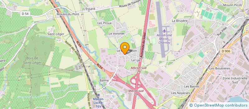 localisation de l'entreprise TERRE ET CHALEUR 71 à CHARNAY-LES-MACON