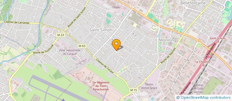 localisation de l'entreprise TERRE ET CREATION à TOULOUSE