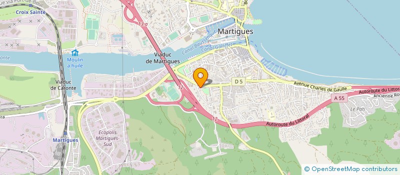 localisation de l'entreprise TERRE ET DECOUVERTES à MARTIGUES