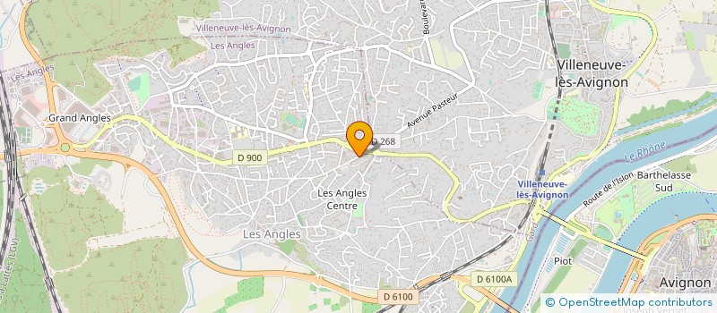 localisation de l'entreprise TERRE ET ENERGIES MAITRISEES à LES ANGLES