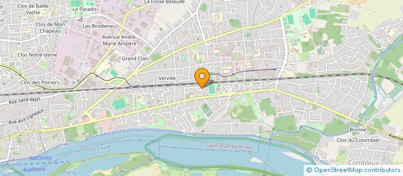 localisation de l'entreprise TERRE ET FEU  SAINT-JEAN-DE-BRAYE