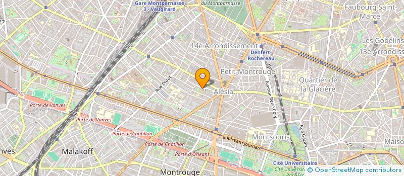 localisation de l'entreprise TERRE ET FEU  PARIS