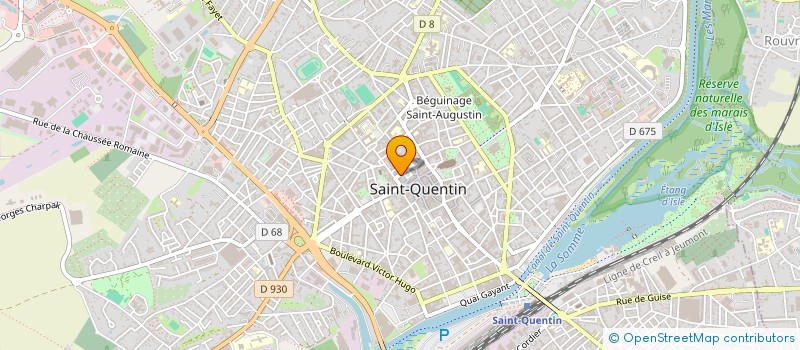 localisation de l'entreprise TERRE ET FIL à SAINT-QUENTIN
