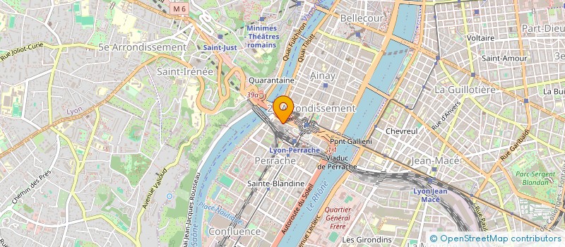 localisation de l'entreprise TERRE ET LAC CONSTRUCTION à LYON