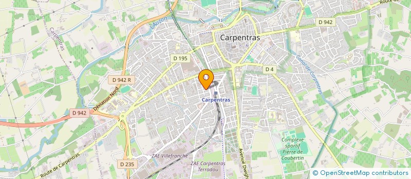 localisation de l'entreprise TERRE ET LUMIERE à CARPENTRAS