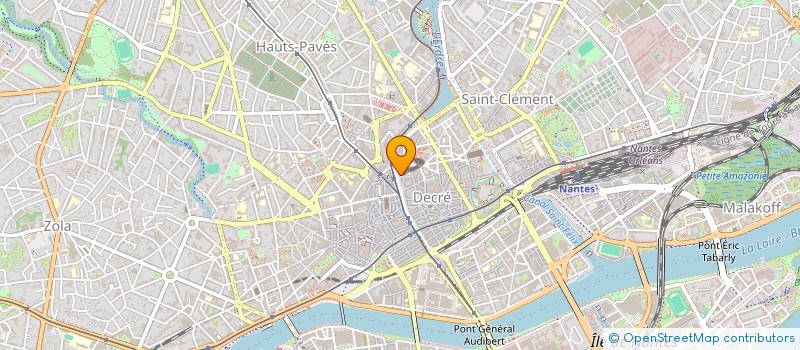 localisation de l'entreprise TERRE ET MER à NANTES