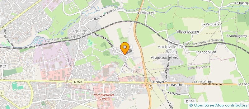 localisation de l'entreprise TERRE ET MER  YQUELON