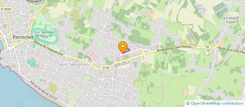 localisation de l'entreprise TERRE ET MER  PORNICHET