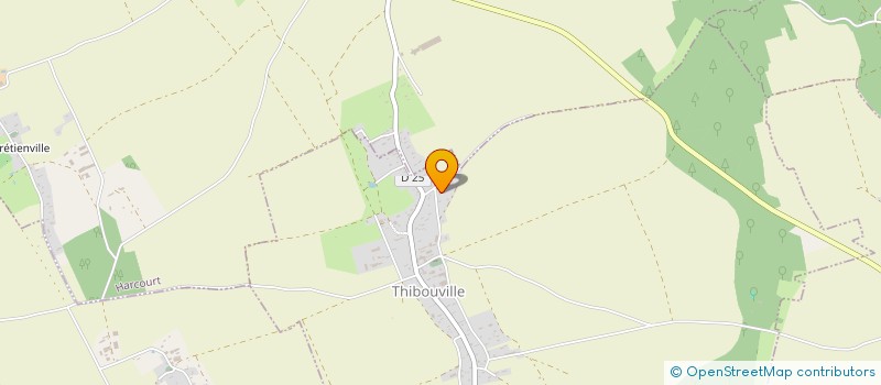 localisation de l'entreprise TERRE ET MER  THIBOUVILLE