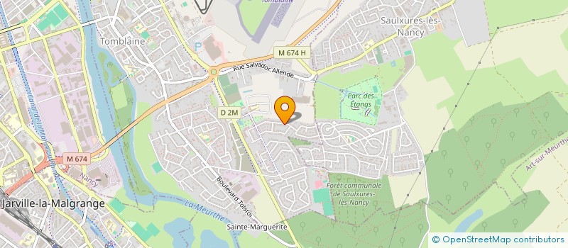 localisation de l'entreprise TERRE ET MER  TOMBLAINE