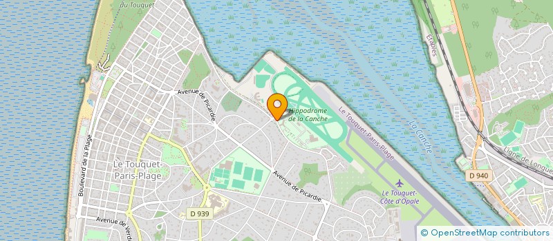 localisation de l'entreprise TERRE ET MER D'OPALE à LE TOUQUET-PARIS-PLAGE